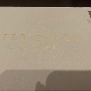 Ted Baker burgundy velvet Kulei Sneakers